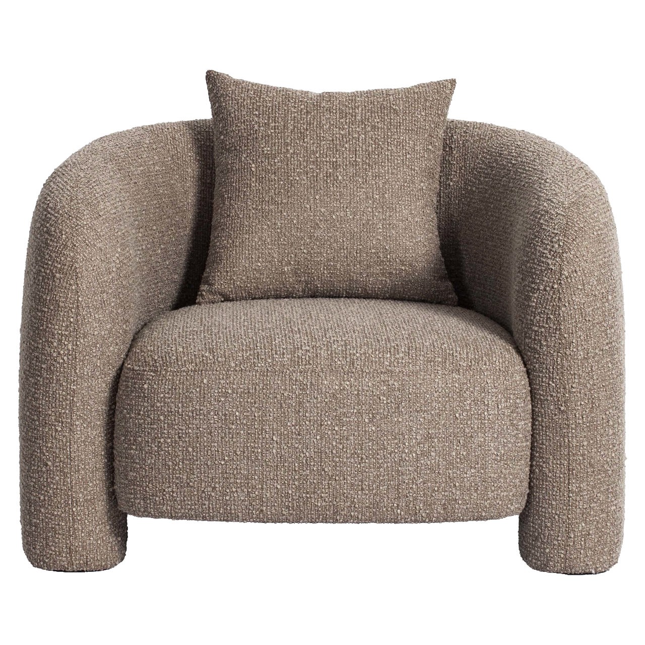 Lounge Stuhl Tuscany mocca chunky