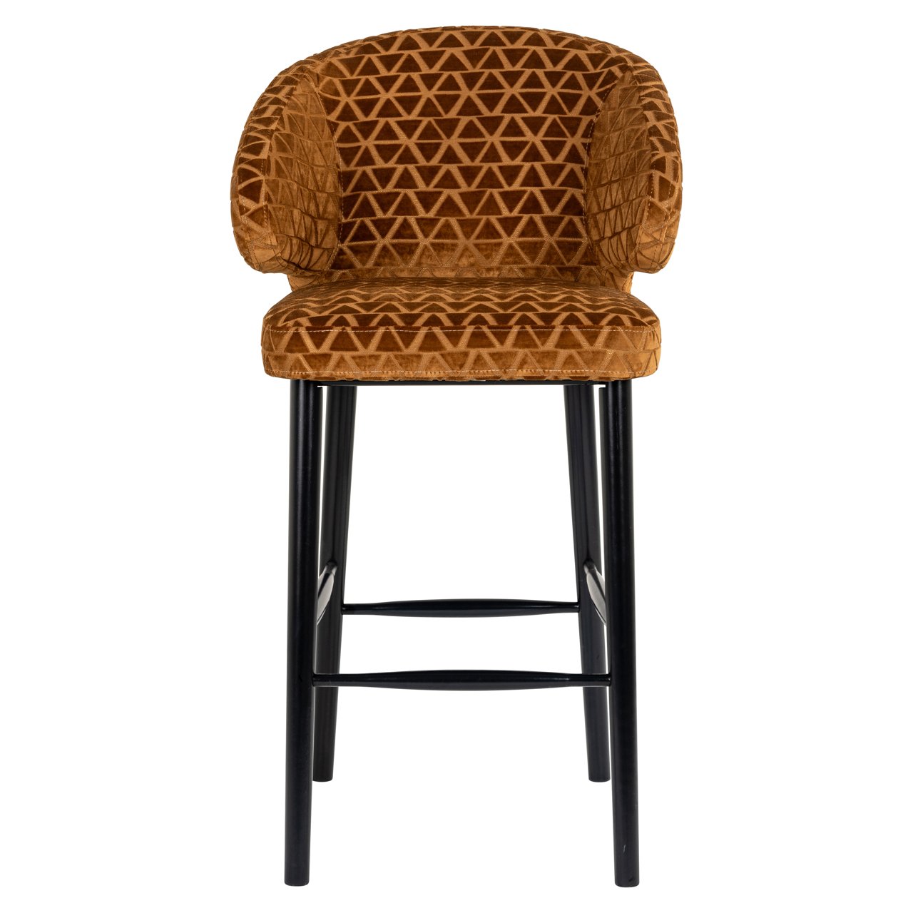 Barhocker Indigo old gold triangle