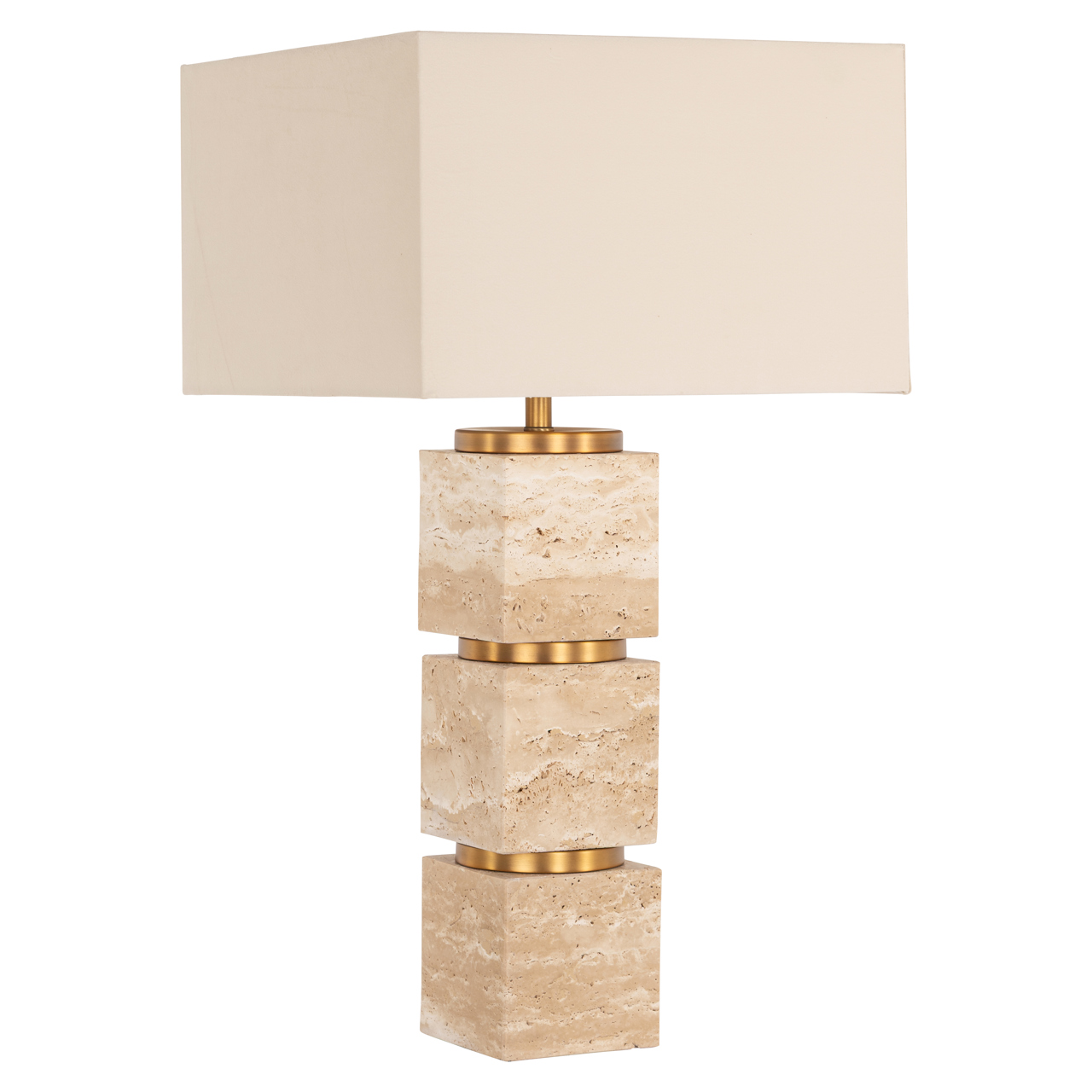 Tischlampe Jaella beige