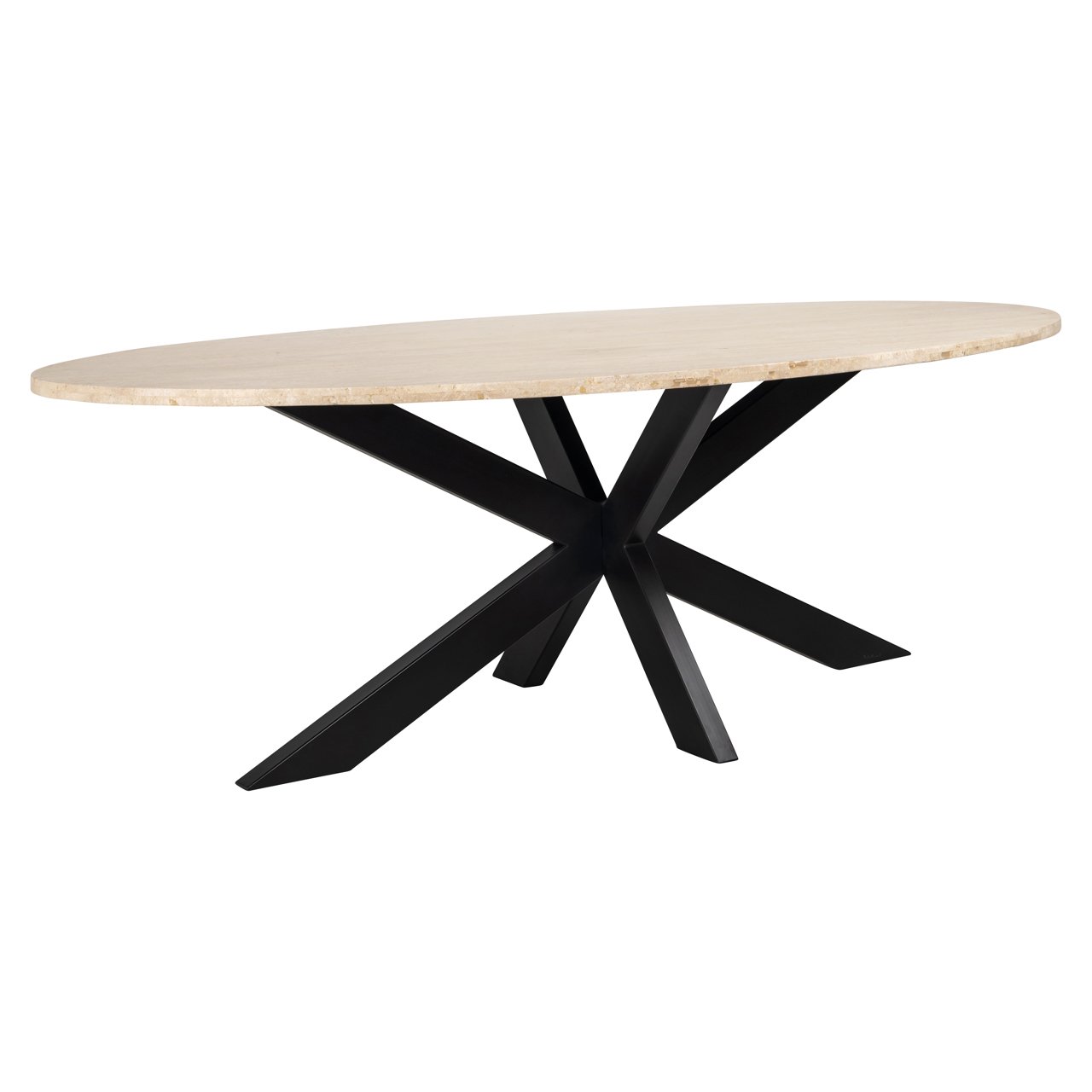 Esstisch Avalon bronze oval 230
