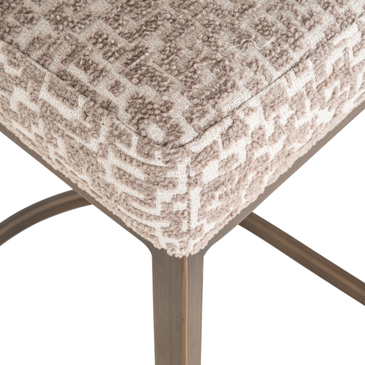 Barhocker Bolton natural geo (Set of 2)