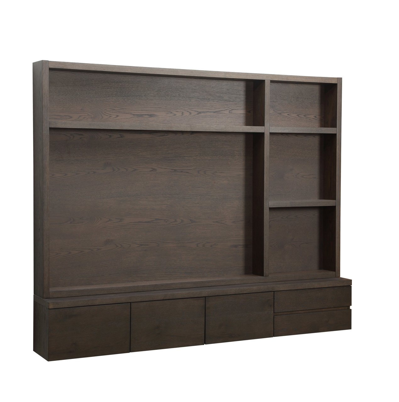 TV-Schrank Lachance brown  3-doors 2-drawers