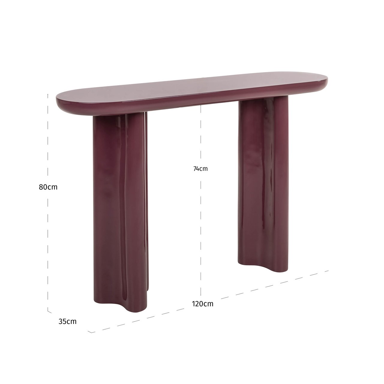 Konsole Sunny burgundy Konsole Sunny burgundy
