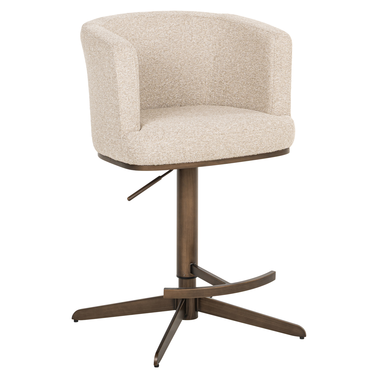 Barhocker Cheyenne biscotti swivel