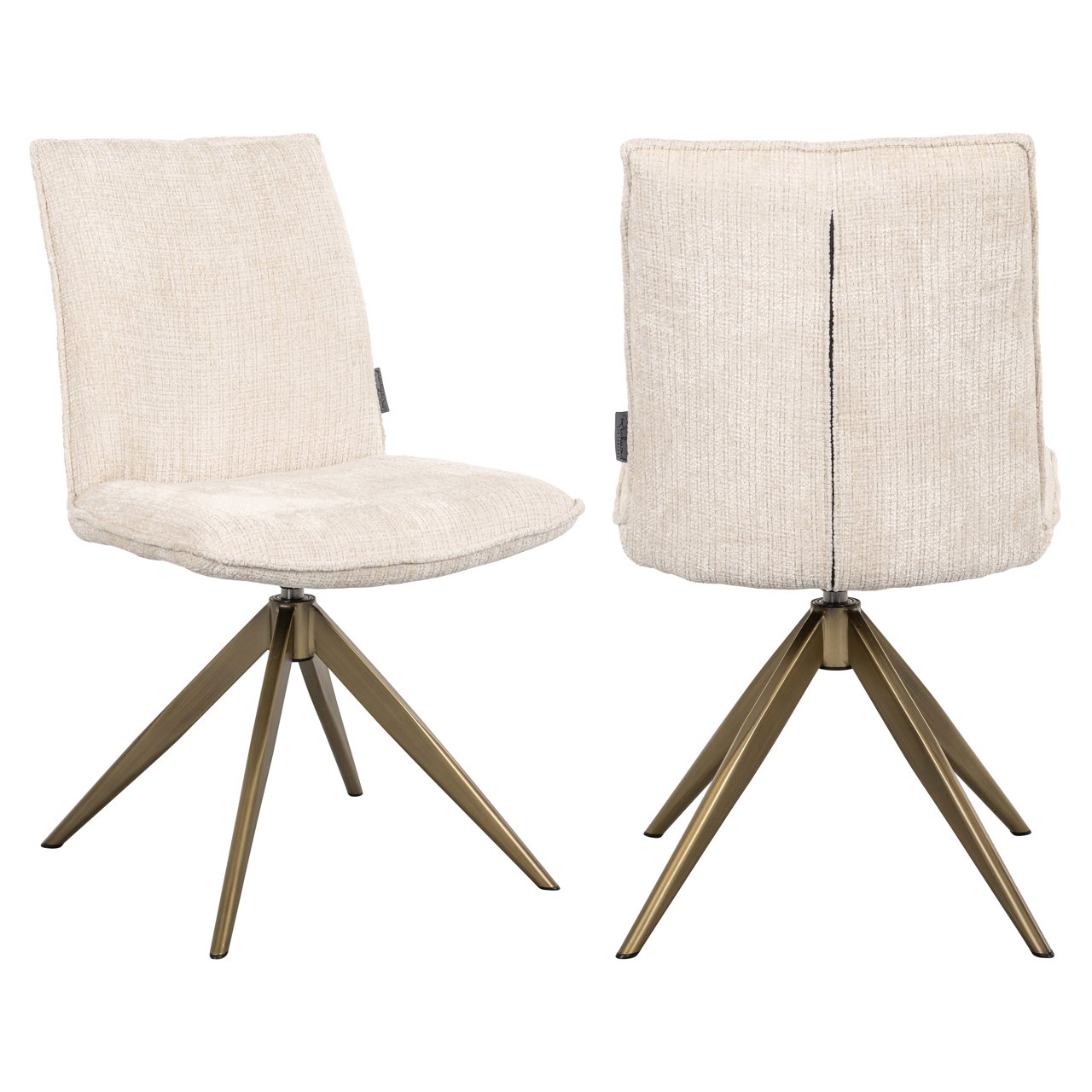 Esszimmerstuhl Dakota niagara beige swivel