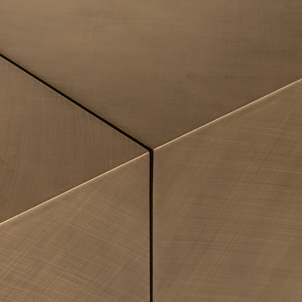 Spiegel Mayla brushed gold