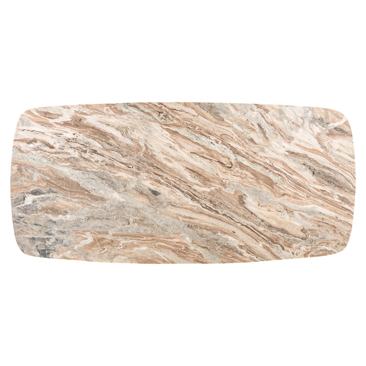Esstisch Bottega 220 dänisch oval (White)
