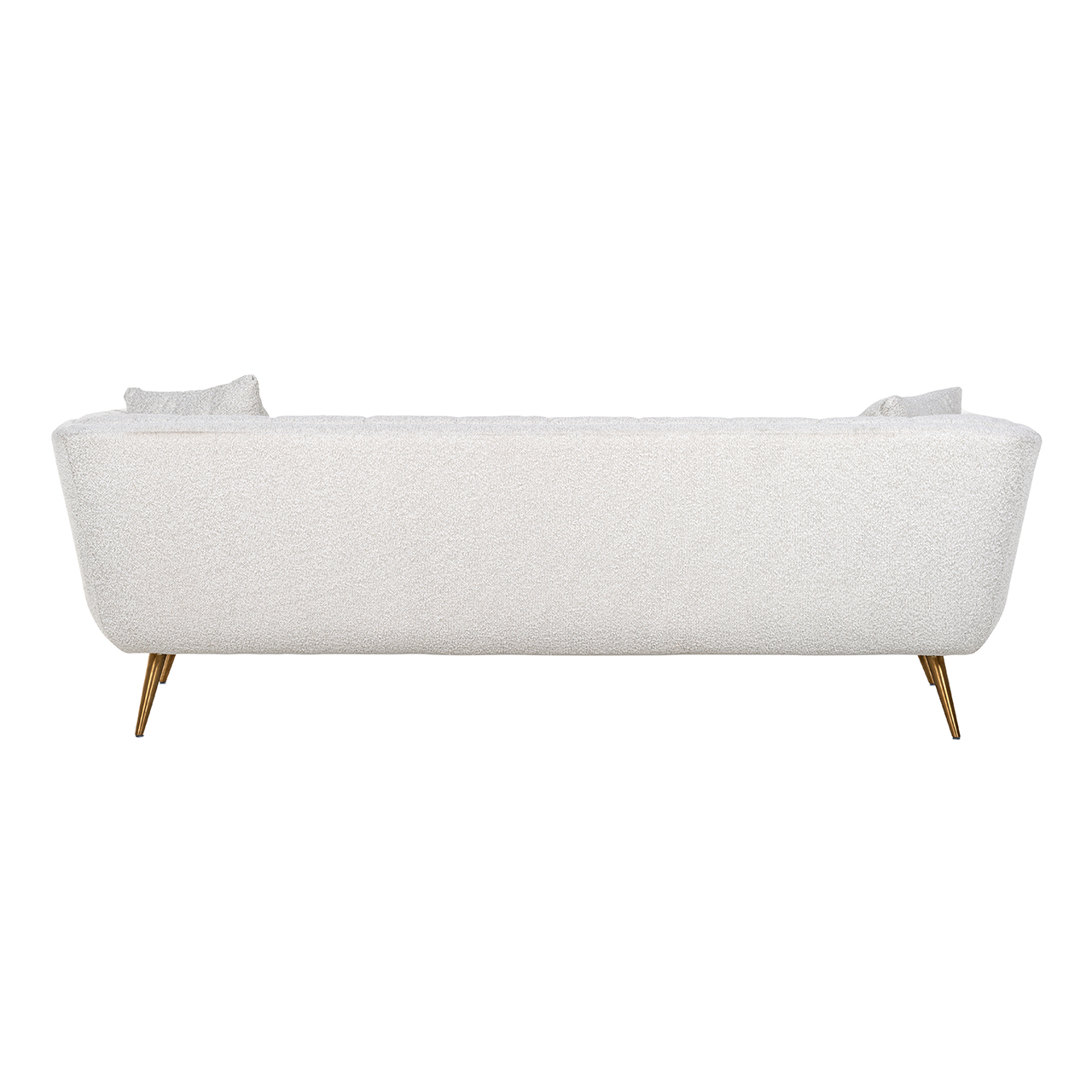 Richmond Couch Huxley Weißer Bouclé / Brushed gold (Copenhagen 900 Bouclé Weiß) Richmond Couch Huxley Weißer Bouclé / Brushed gold (Copenhagen 900 Bouclé Weiß)