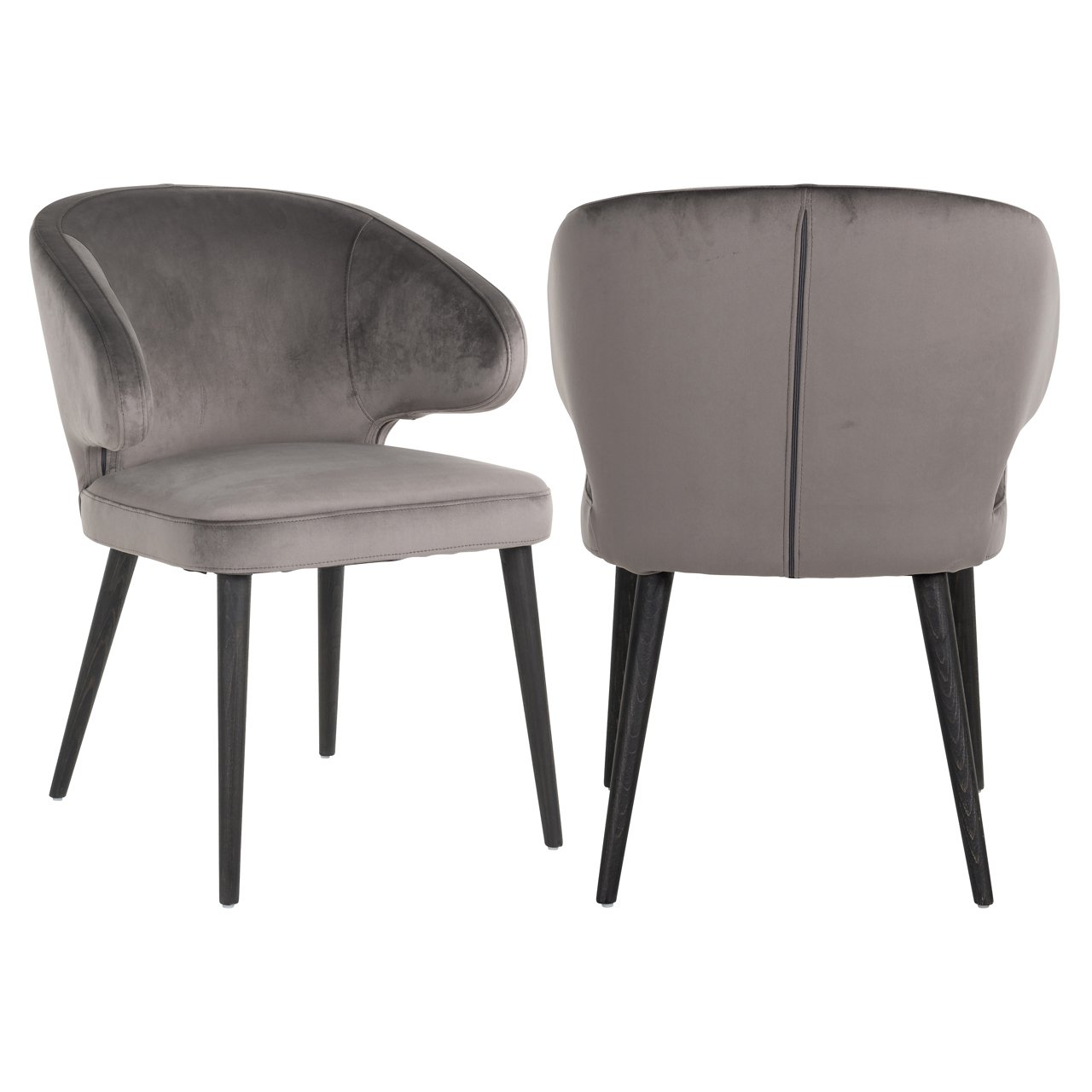 Esszimmerstuhl Indigo stone velvet