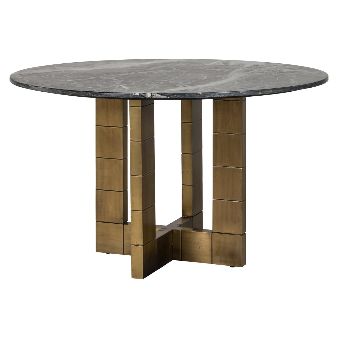 Esstisch Collada black/gold 130Ø Esstisch Collada black/gold 130Ø