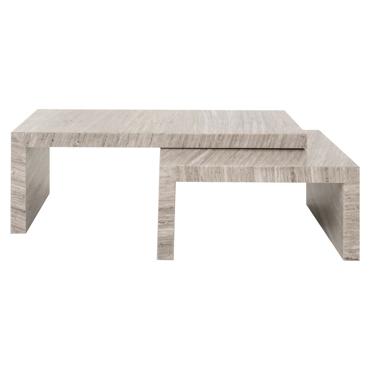 Couchtisch Novaz sand (Set of 2)