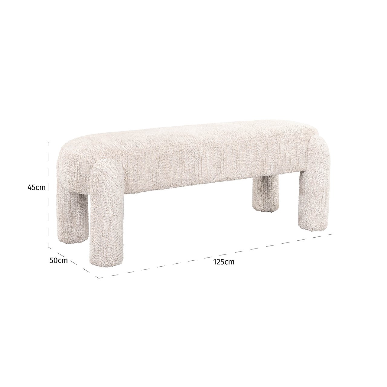 Sitzbank Holly lovely cream (Be Lovely 11 Cream)