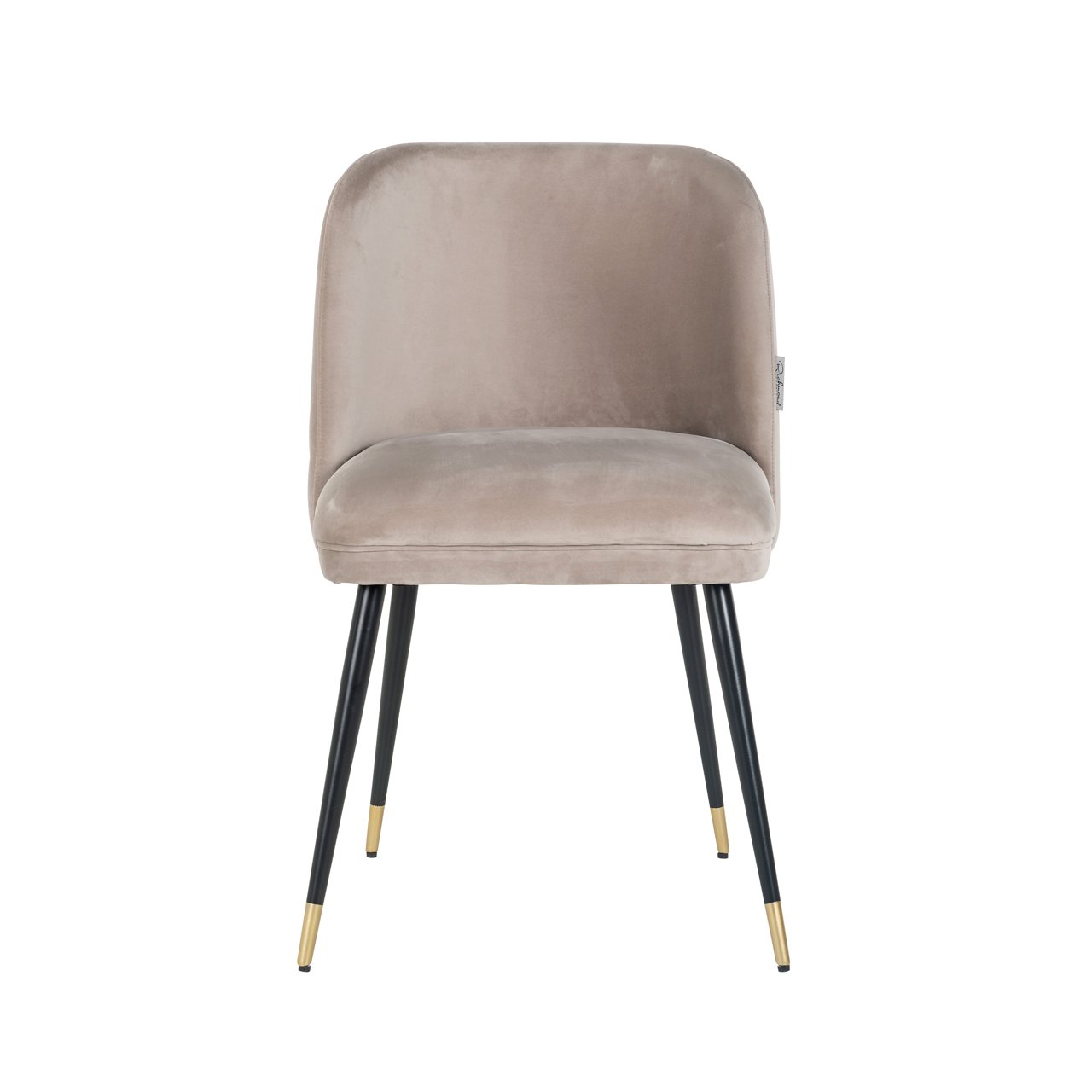 Esszimmerstuhl Alicia khaki velvet fire retardant Esszimmerstuhl Alicia khaki velvet fire retardant