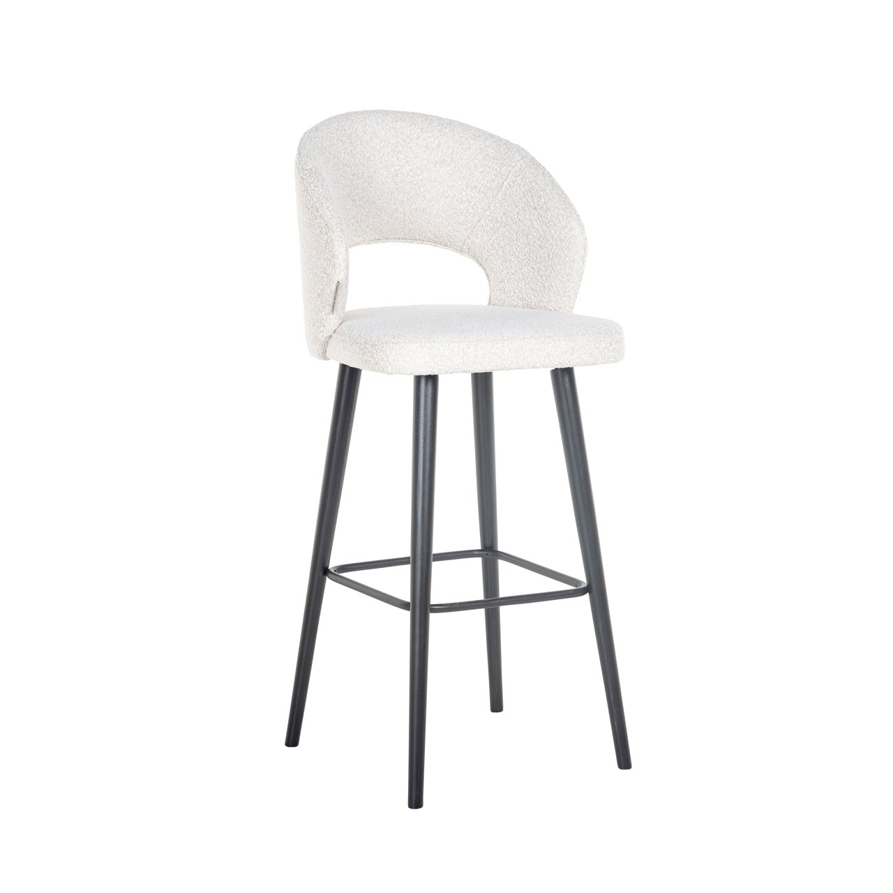 Barhocker Savoy white bouclé Barhocker Savoy white bouclé