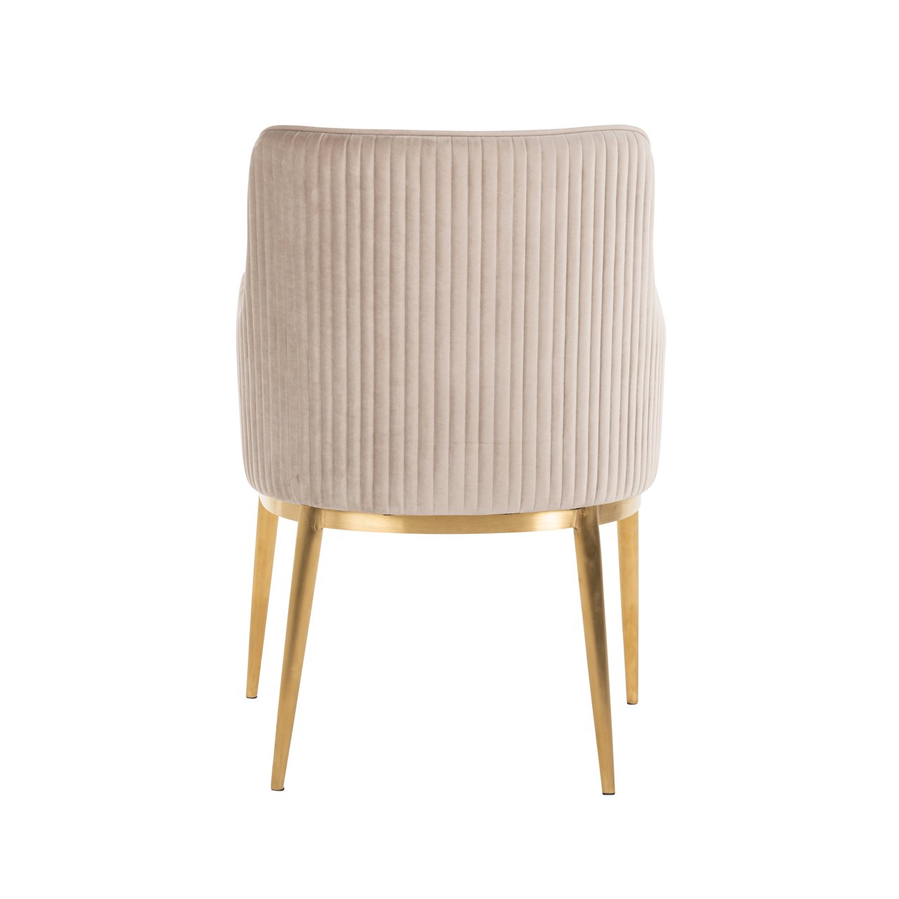 Esszimmerstuhl Breeze khaki velvet fire retardant (Set of 2)