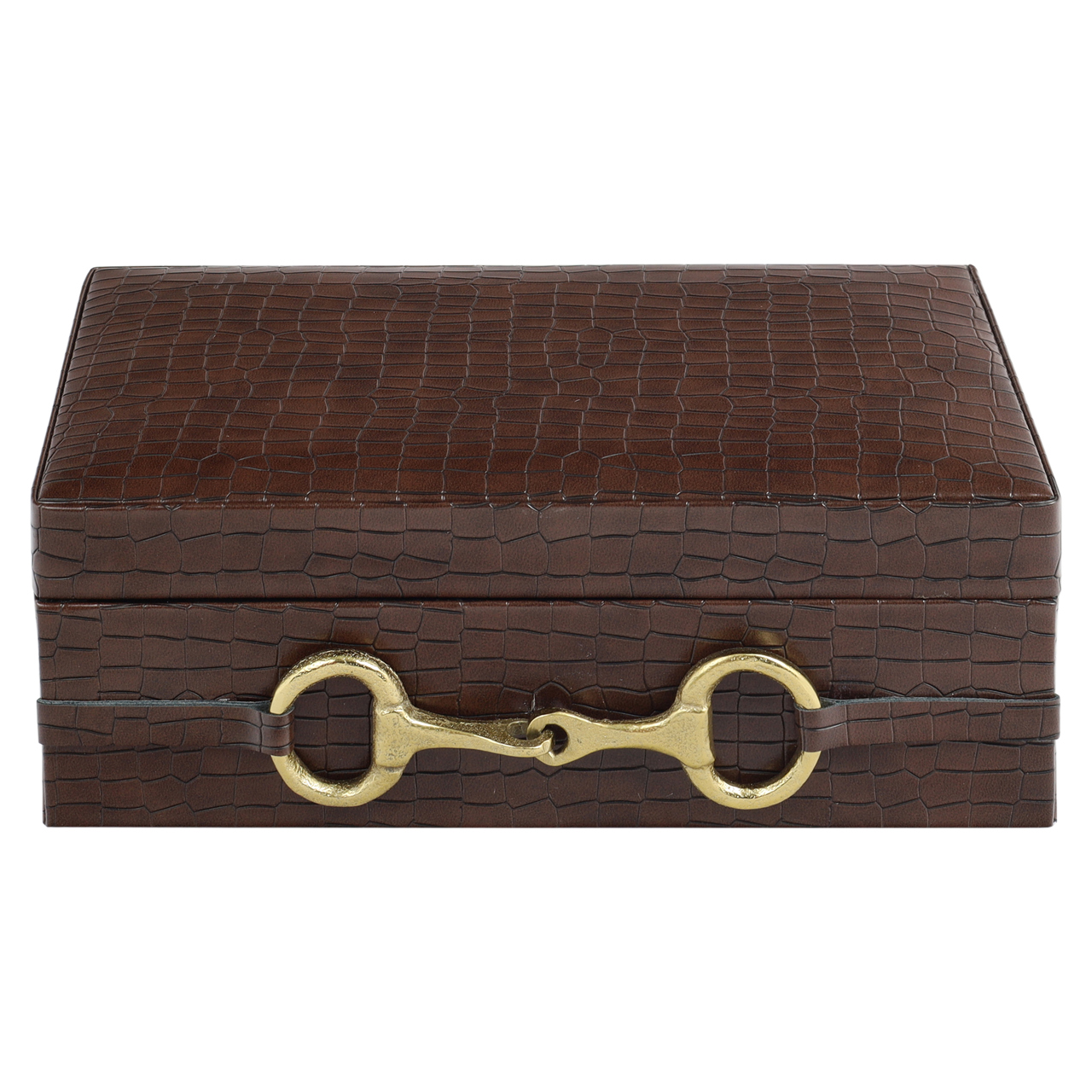 Aufbewahrungsbox Rex dark brown large