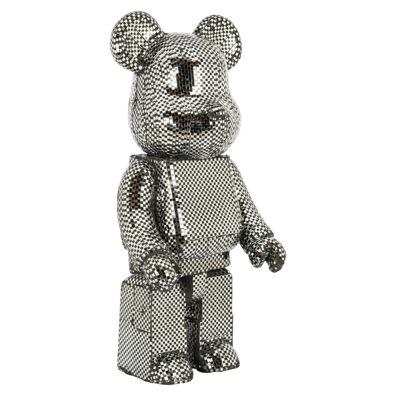 Dekoratives Objekt Bear silver small