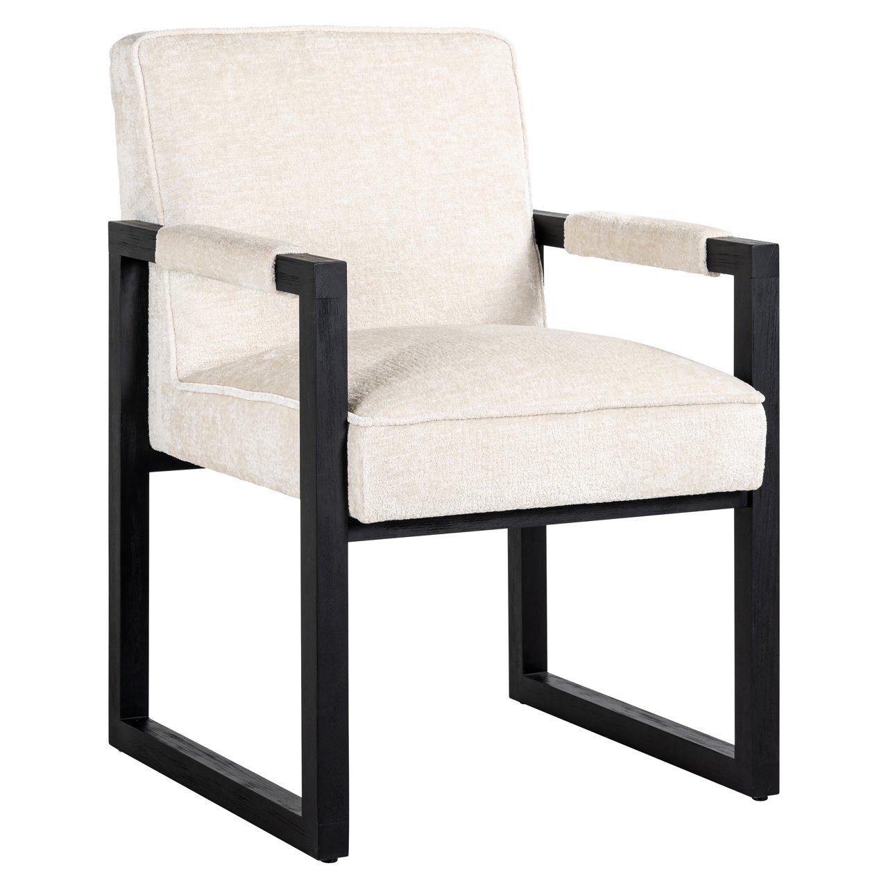 Esszimmerstuhl Beck white chenille