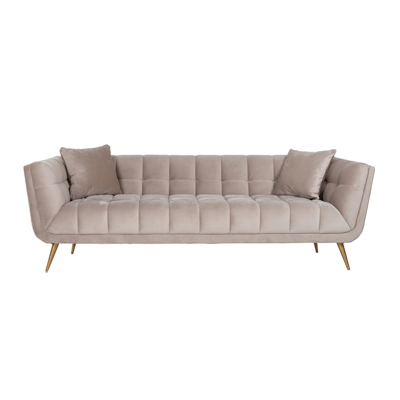 Sofa Huxley khaki velvet Sofa Huxley khaki velvet