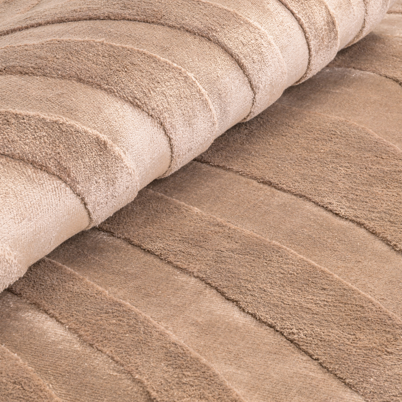 Teppich Fellion taupe