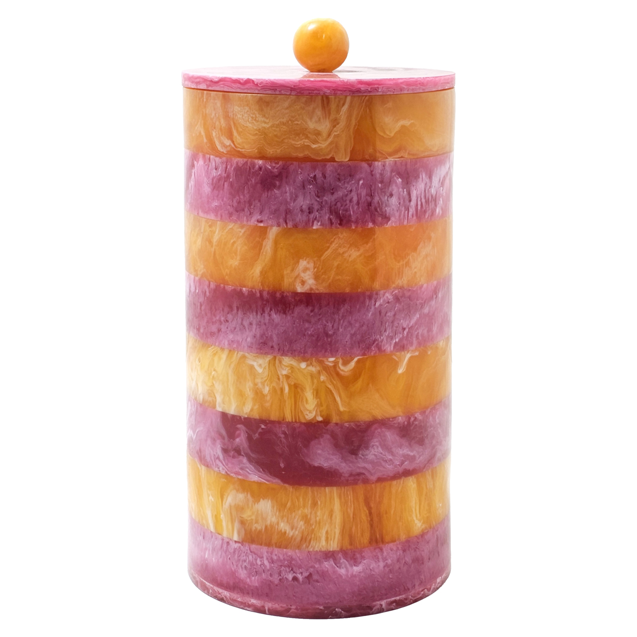 Aufbewahrungsbox Lilybelle pink/orange storage jar large