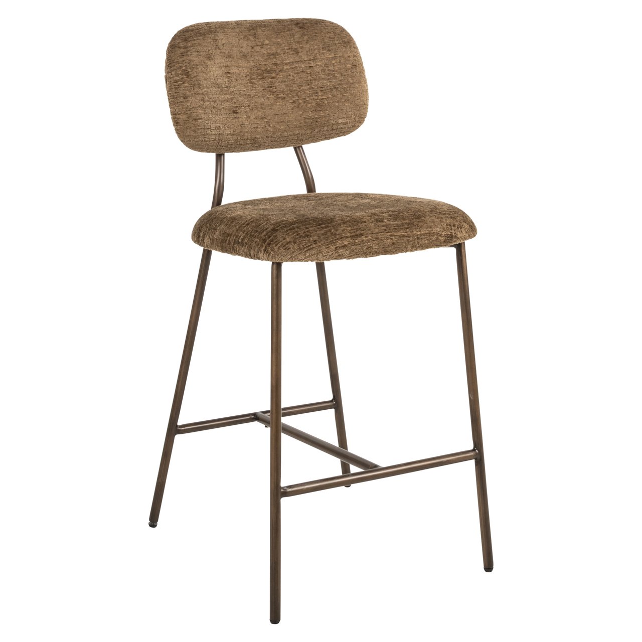 Thekenstuhl Xenia brandy fusion fire retardant (Set of 2)