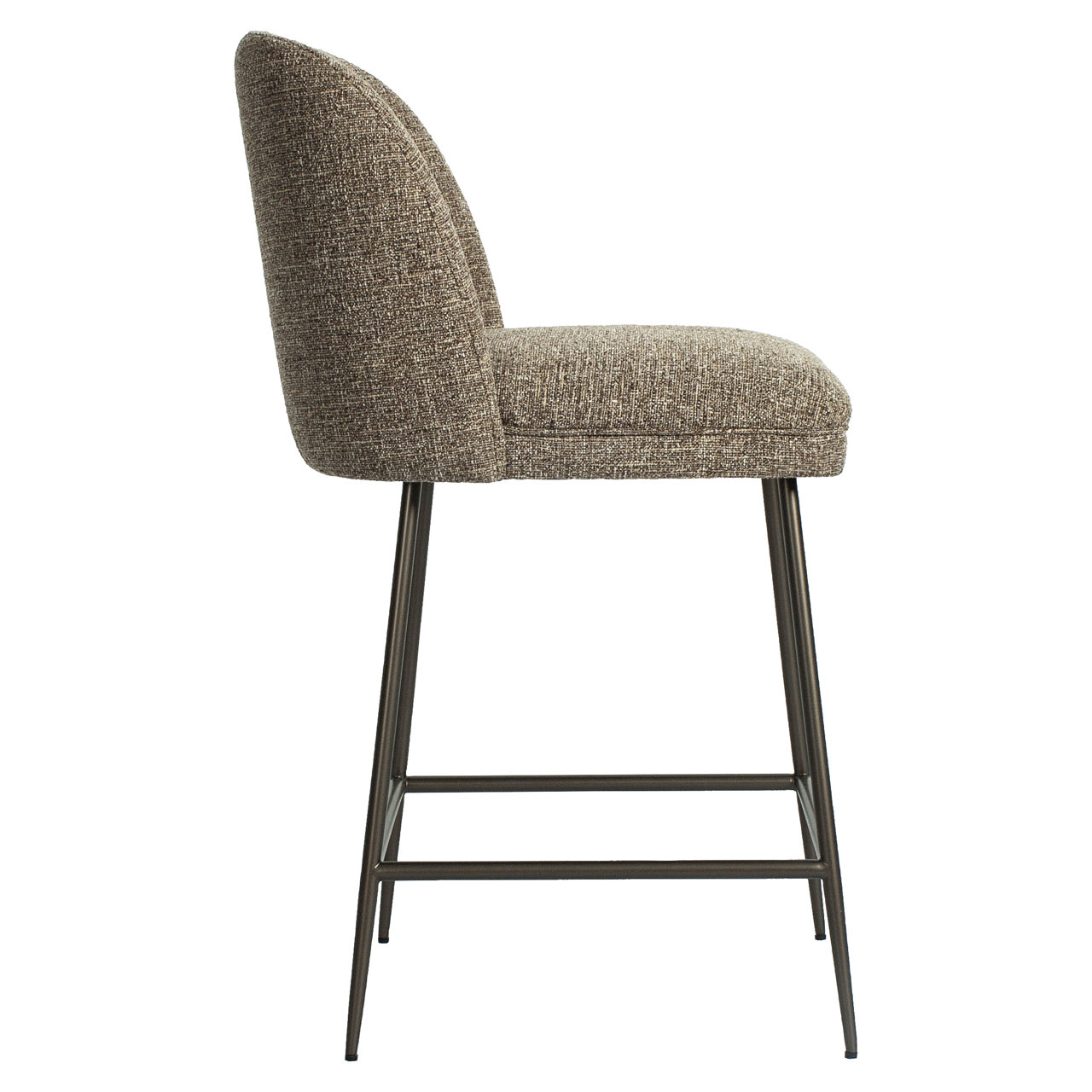 Thekenstuhl Pullitzer brown tweed