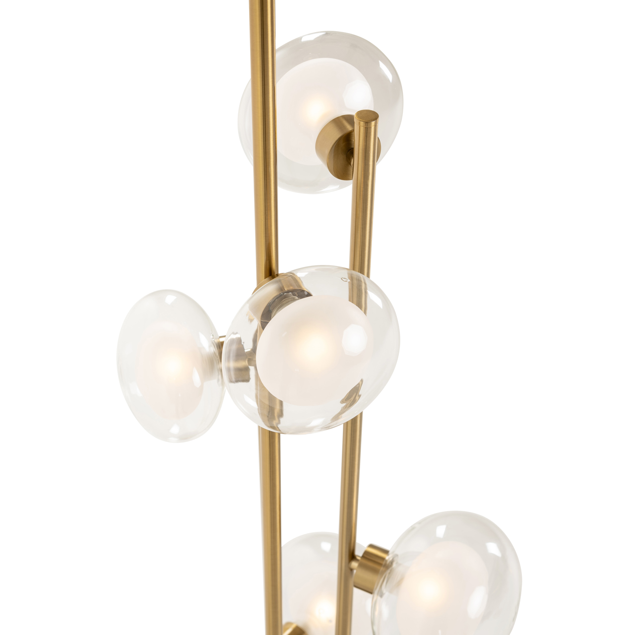 Stehlampe Luva brushed gold