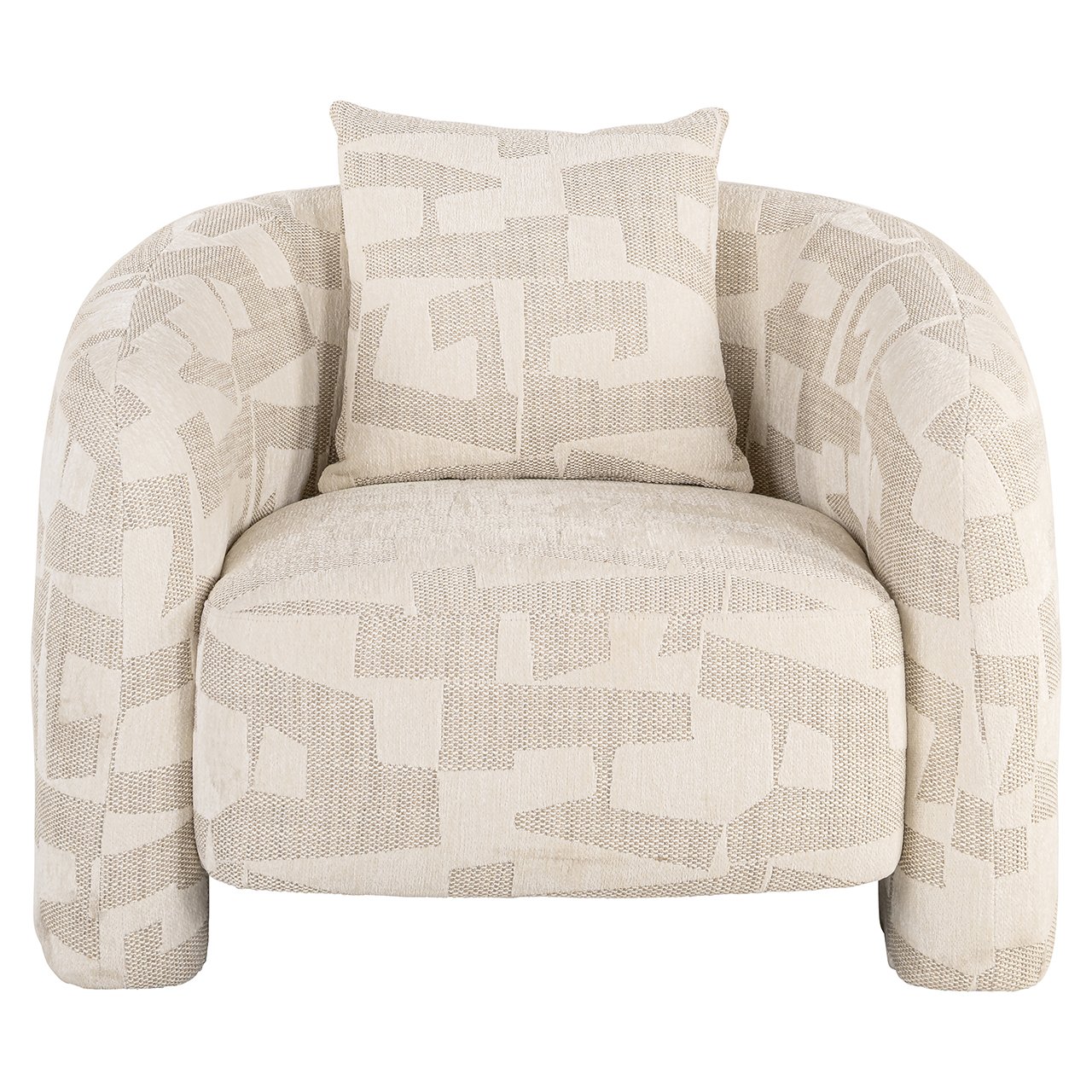Loungesessel Tuscany beige graffic (Beige graffic) Loungesessel Tuscany beige graffic (Beige graffic)