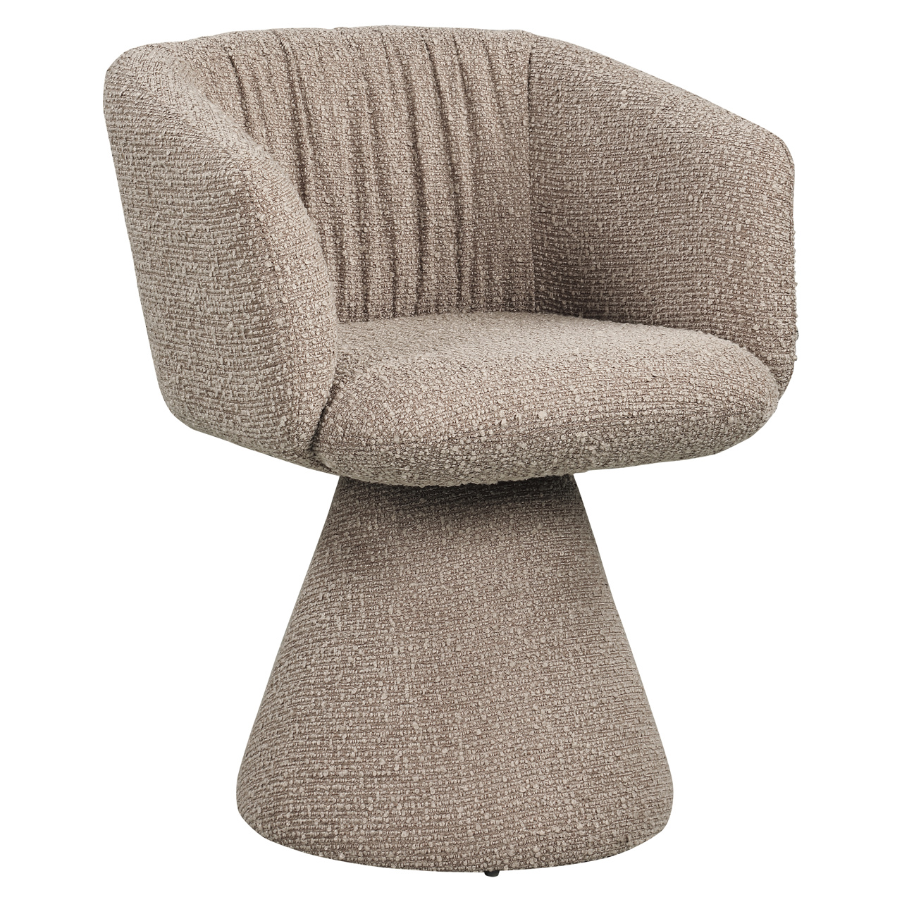 Esszimmerstuhl Madeline mocca chunky swivel
