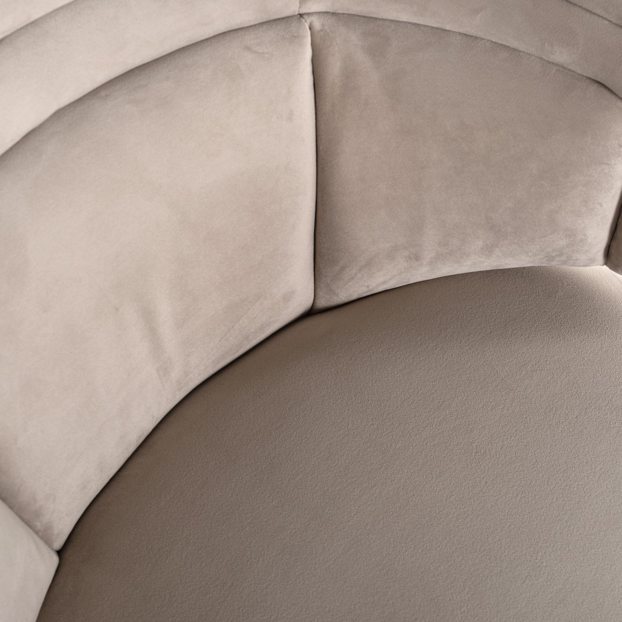 Lounge Stuhl Hazel khaki velvet fire retardant Lounge Stuhl Hazel khaki velvet fire retardant