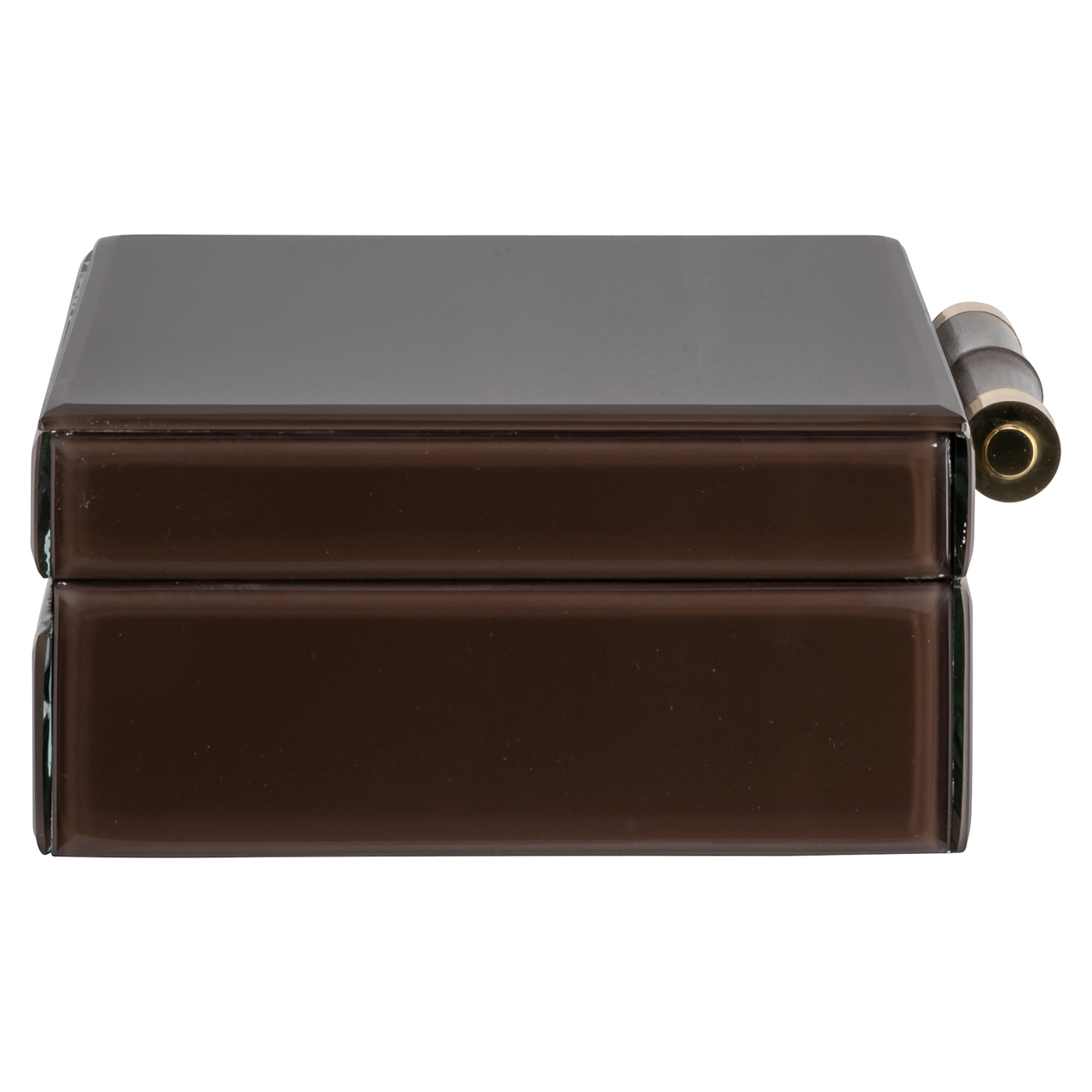 Aufbewahrungsbox Echo dark brown small