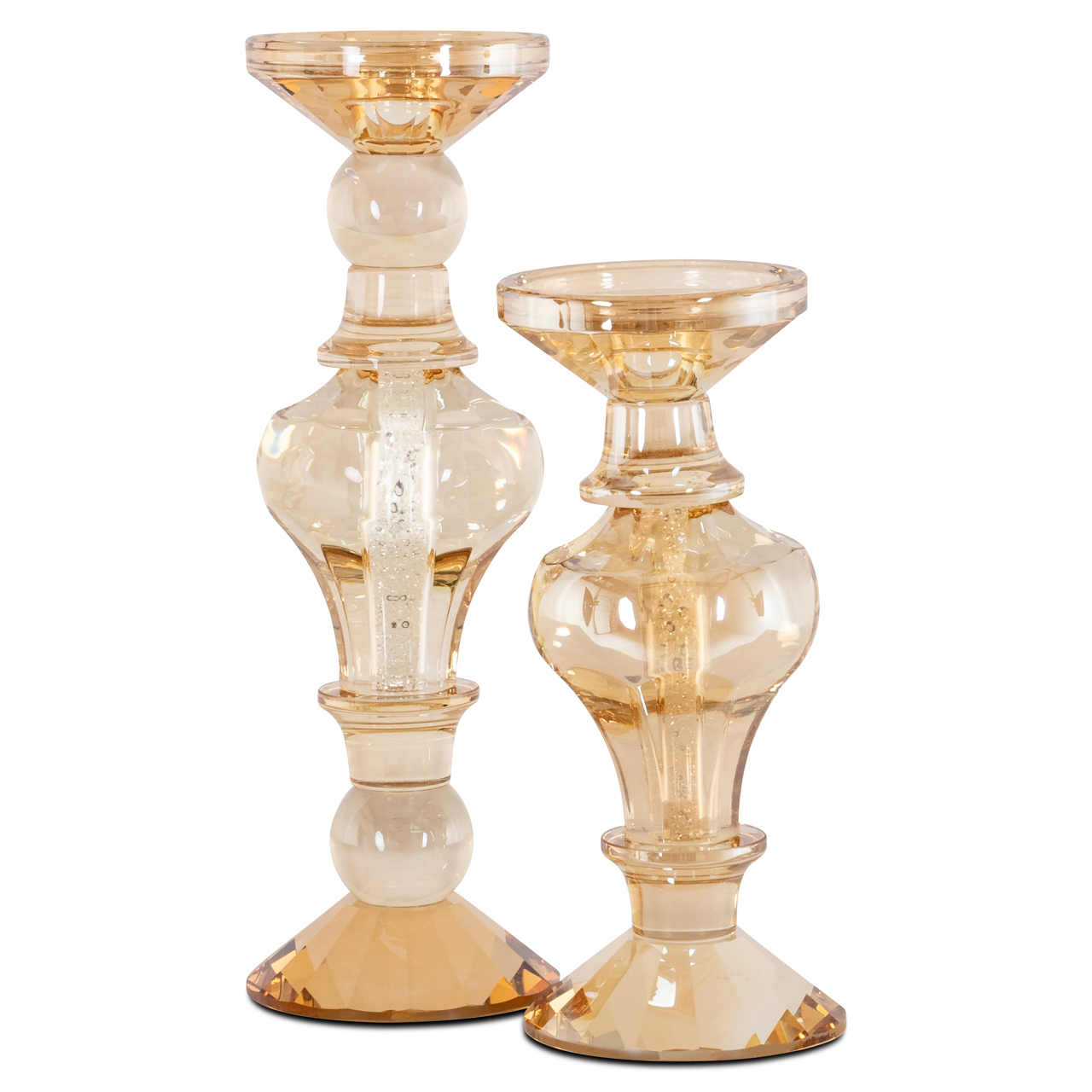 Kerzenhalter Dilan amber small