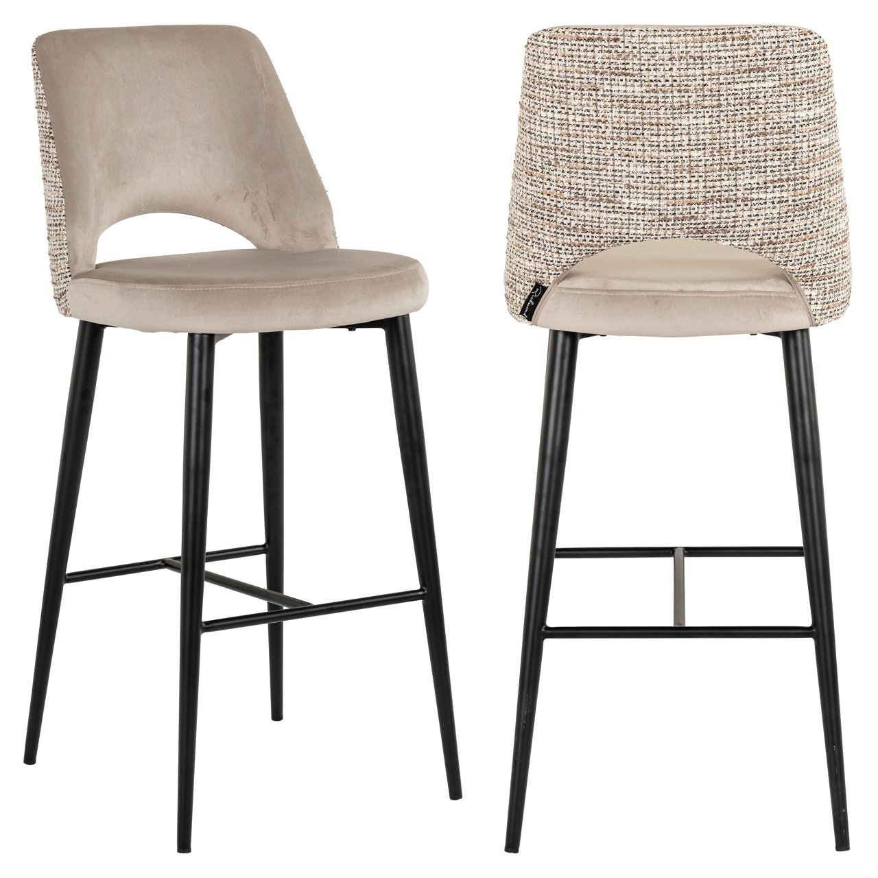 Barhocker Tabitha trendy nature fire retardant Barhocker Tabitha trendy nature fire retardant