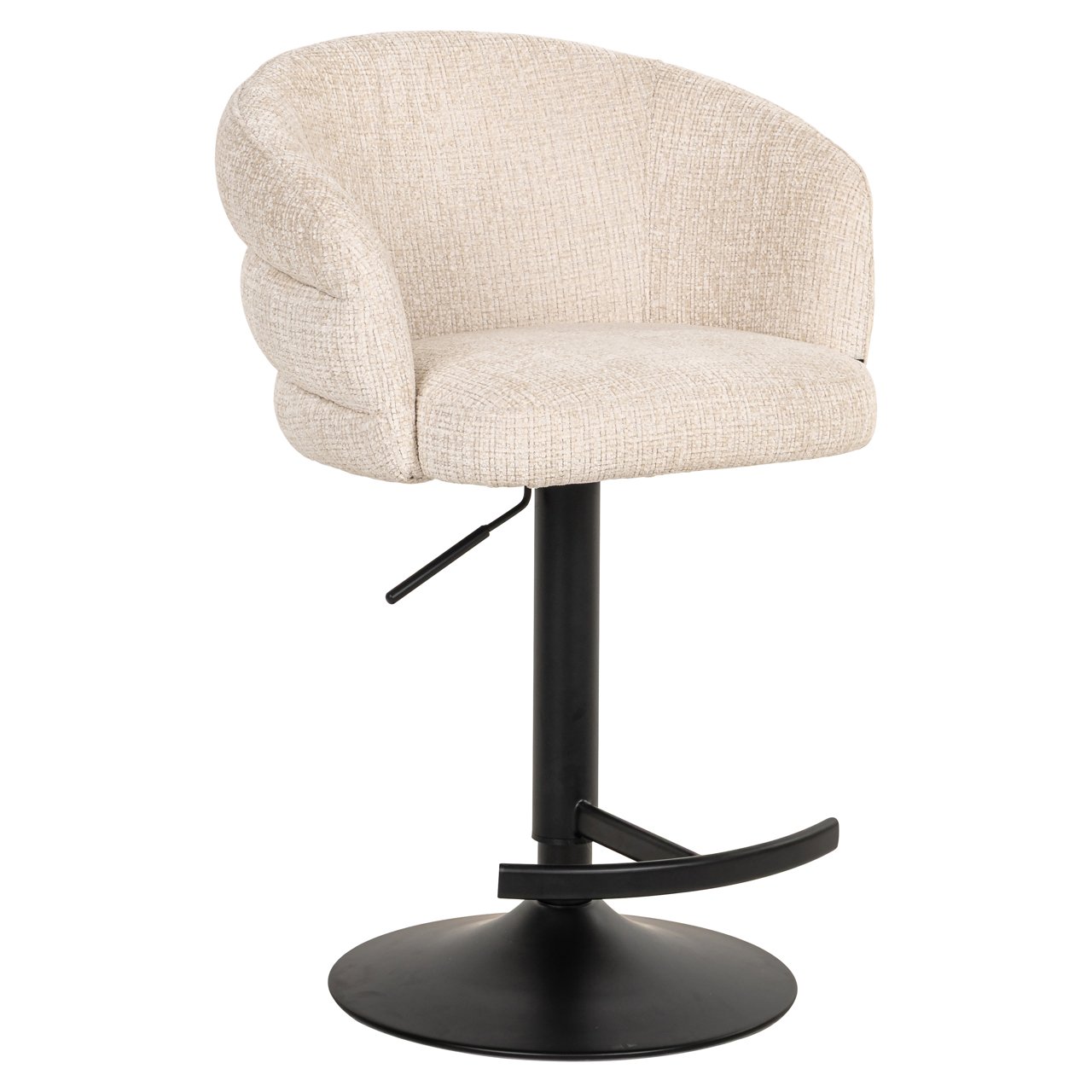 Barhocker Nikki niagara beige swivel fire retardant Barhocker Nikki niagara beige swivel fire retardant