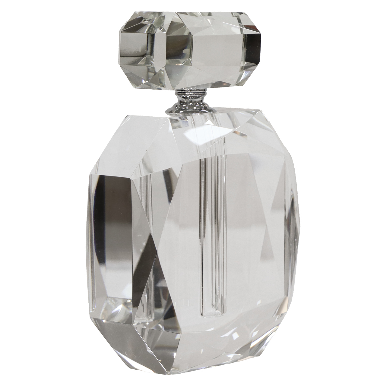 Dekoratives Objekt Khloe clear transparent perfume bottle