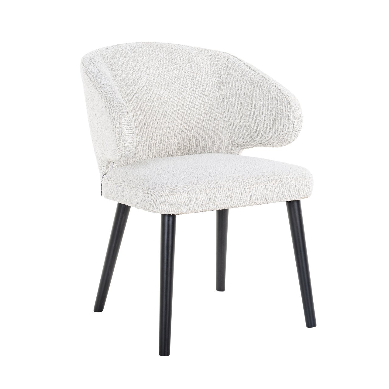 Esszimmerstuhl Indigo white bouclé Esszimmerstuhl Indigo white bouclé