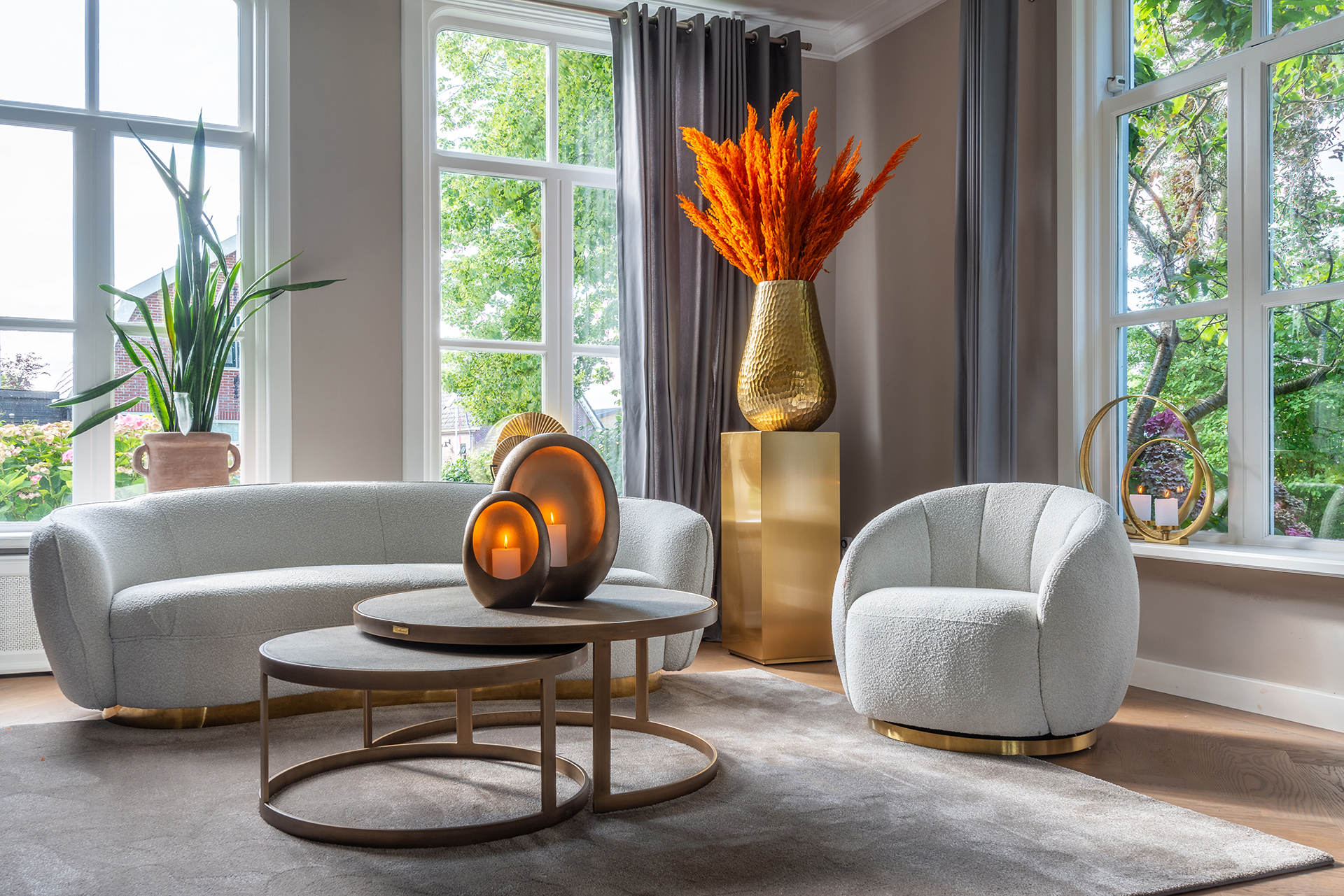 Richmond Sofa Waylon Weißer Bouclé (Copenhagen 900 Bouclé Weiß) Richmond Sofa Waylon Weißer Bouclé (Copenhagen 900 Bouclé Weiß)