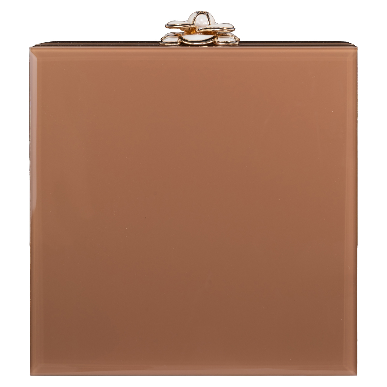 Aufbewahrungsbox Floral brown small