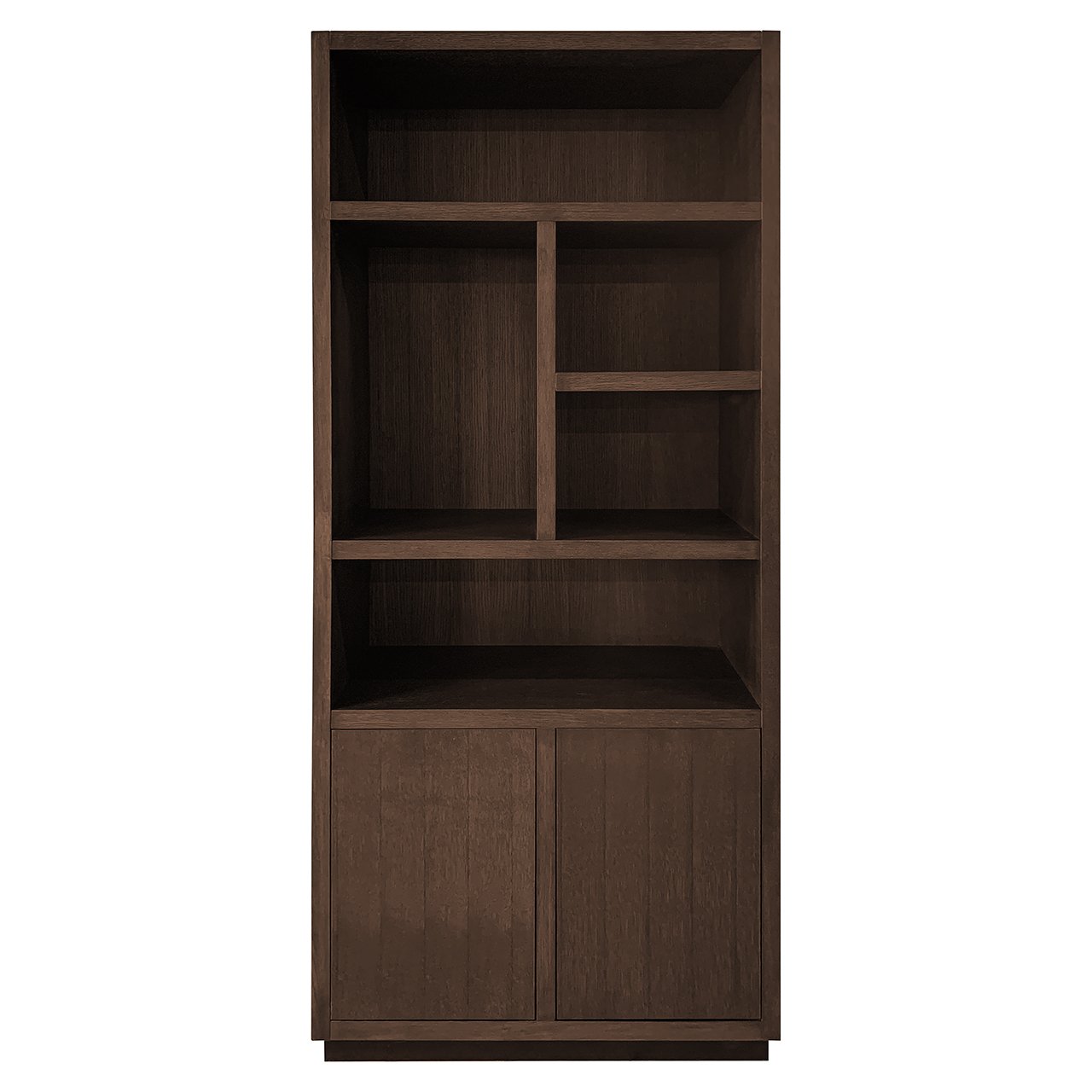Bücherschrank Oakura 2 Türen (Brown)