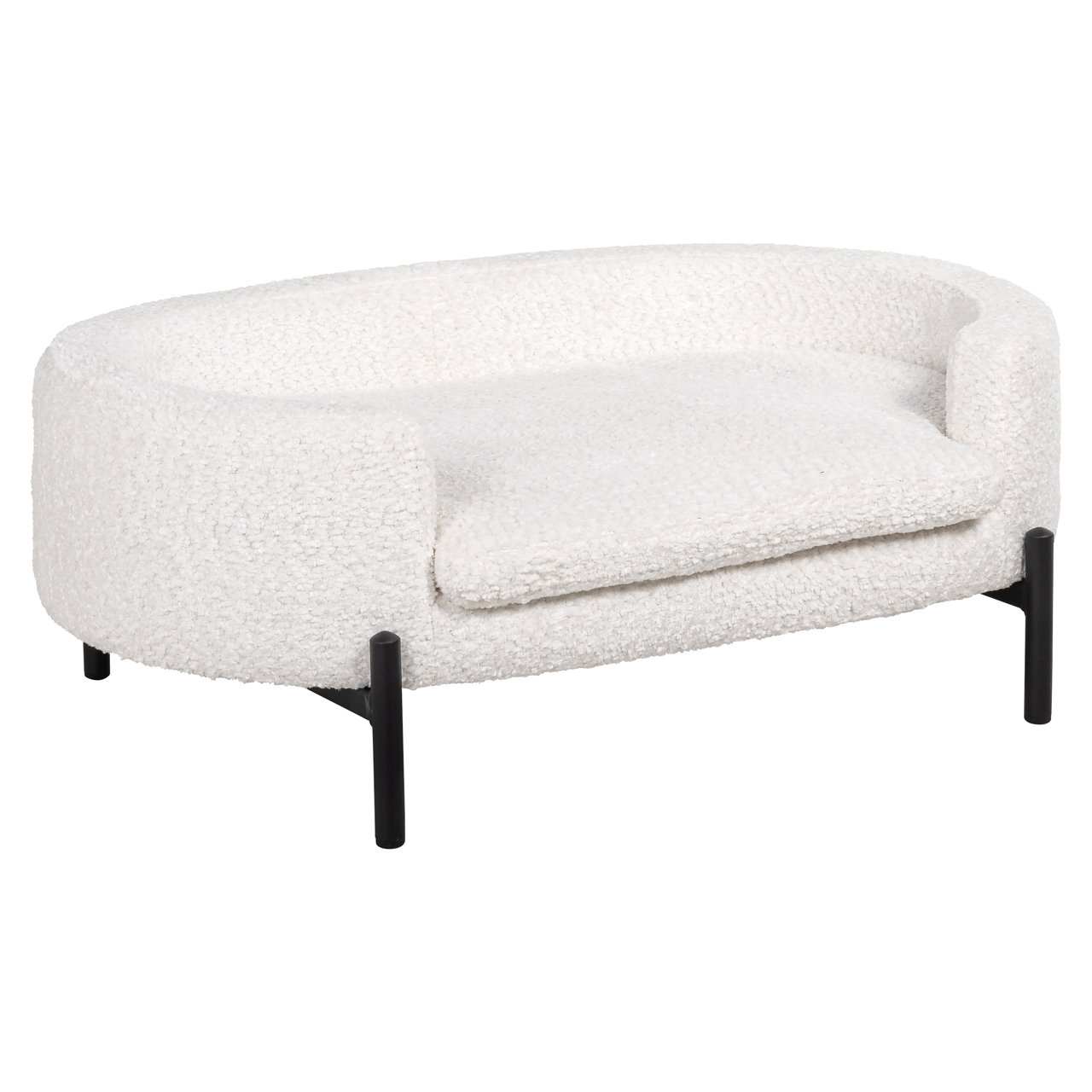 Hundebett Dolly sheep white
