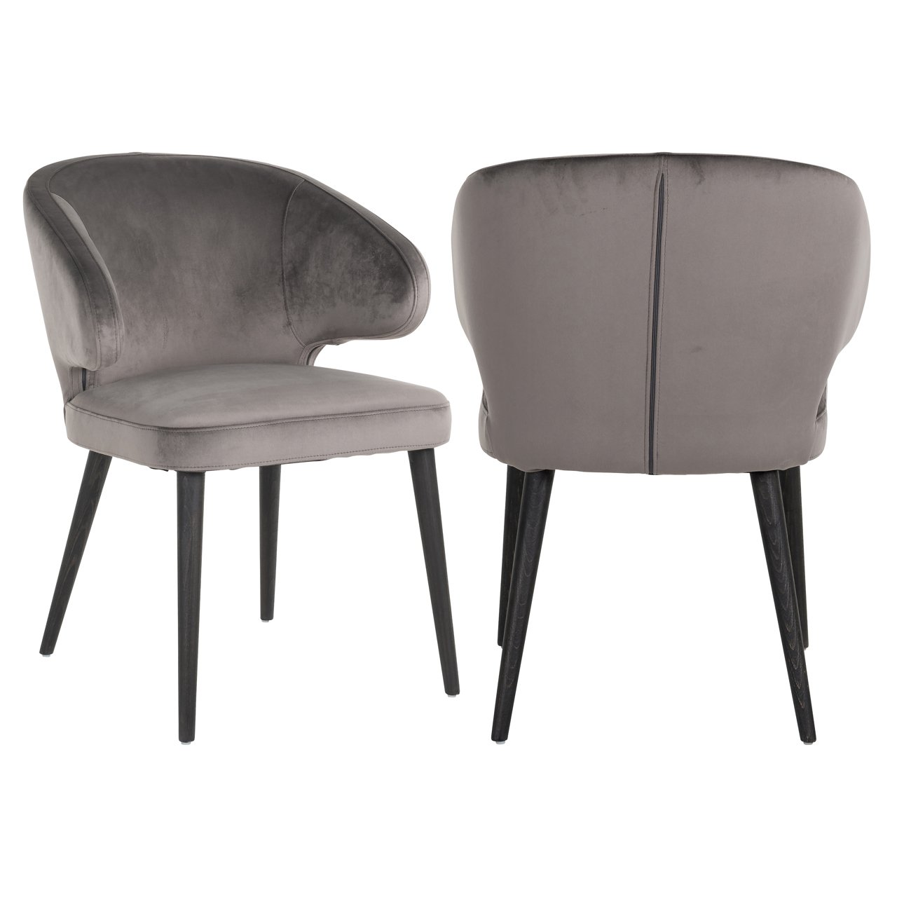 Esszimmerstuhl Indigo stone velvet