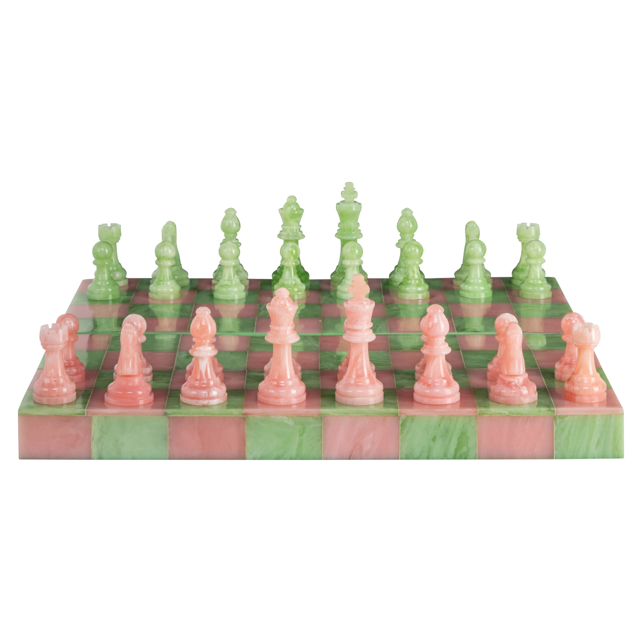 Dekoratives Spiel Azalea pink/green