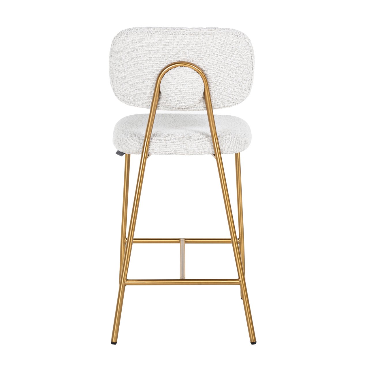 Thekenstuhl Xenia white bouclé (Set of 2)
