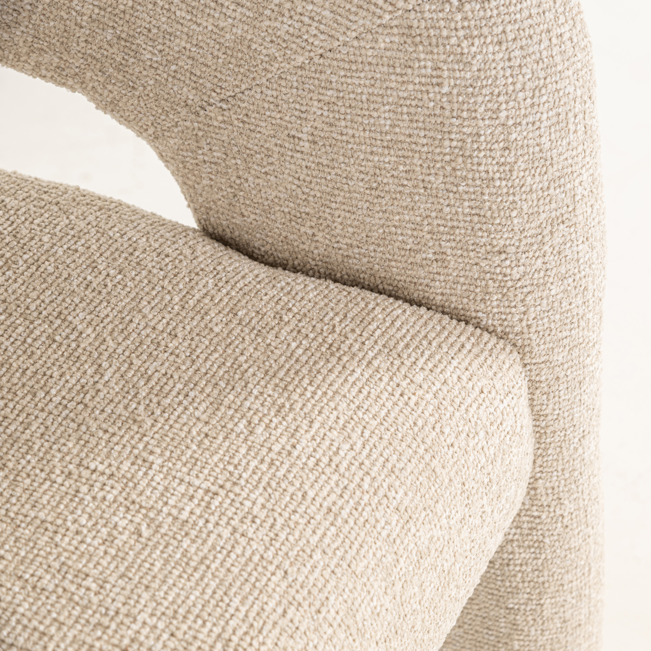 Esszimmerstuhl Belle biscotti fire retardant