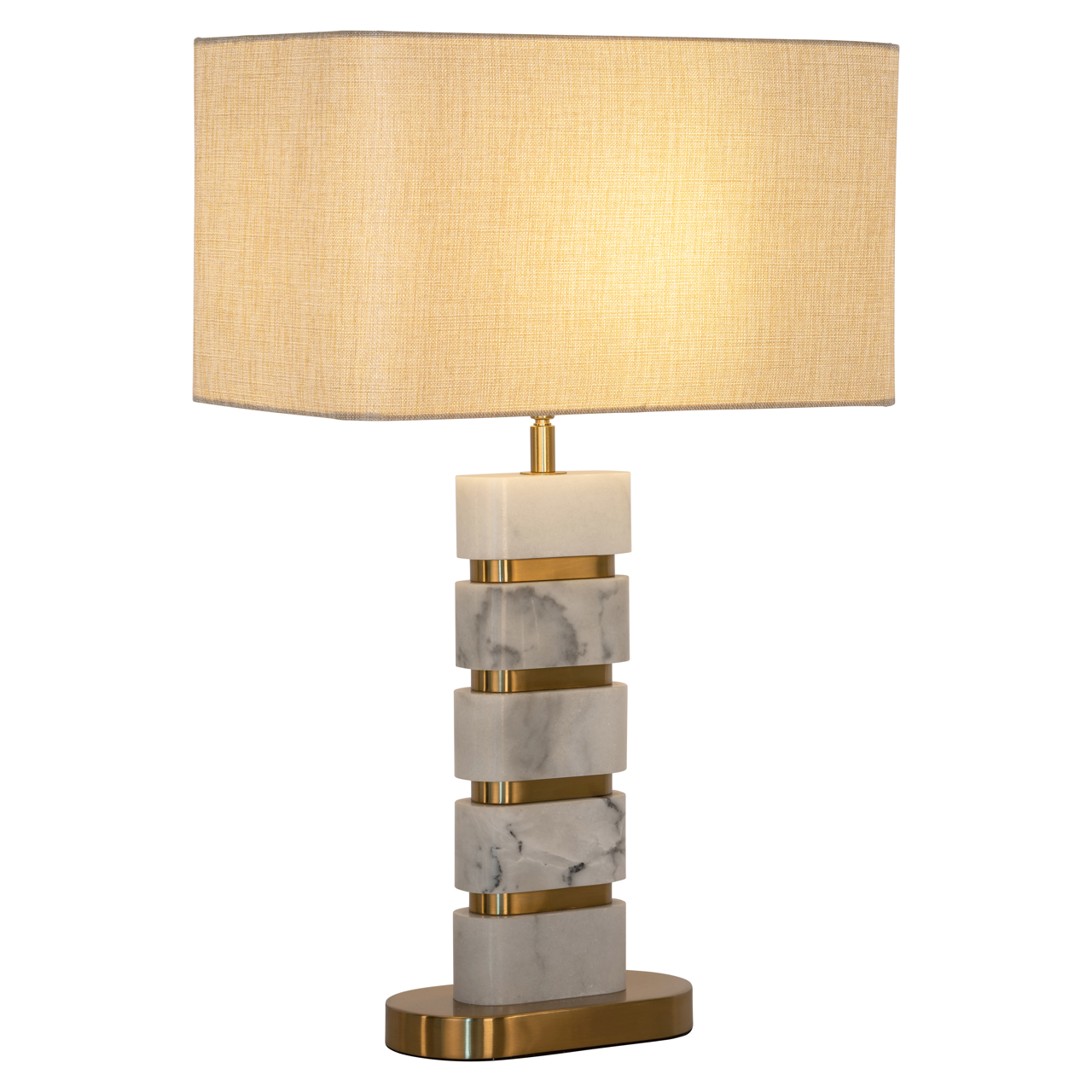 Tischlampe Lenore gold