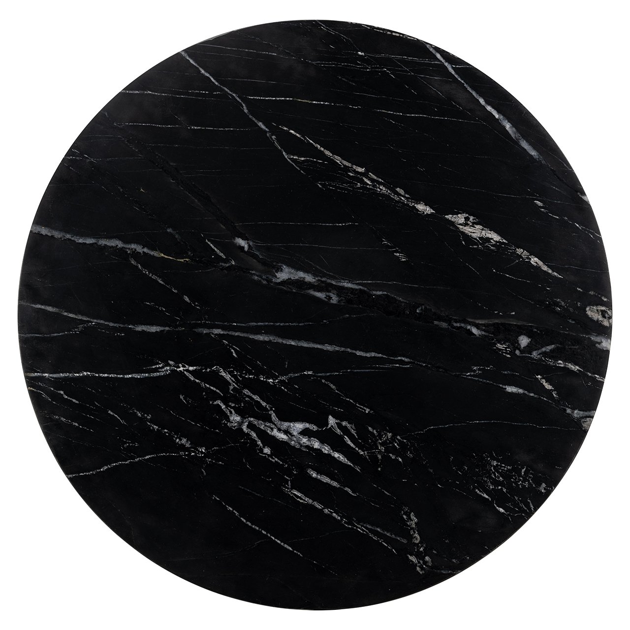 Bistrotisch Logan 75Ø (Black/gold)