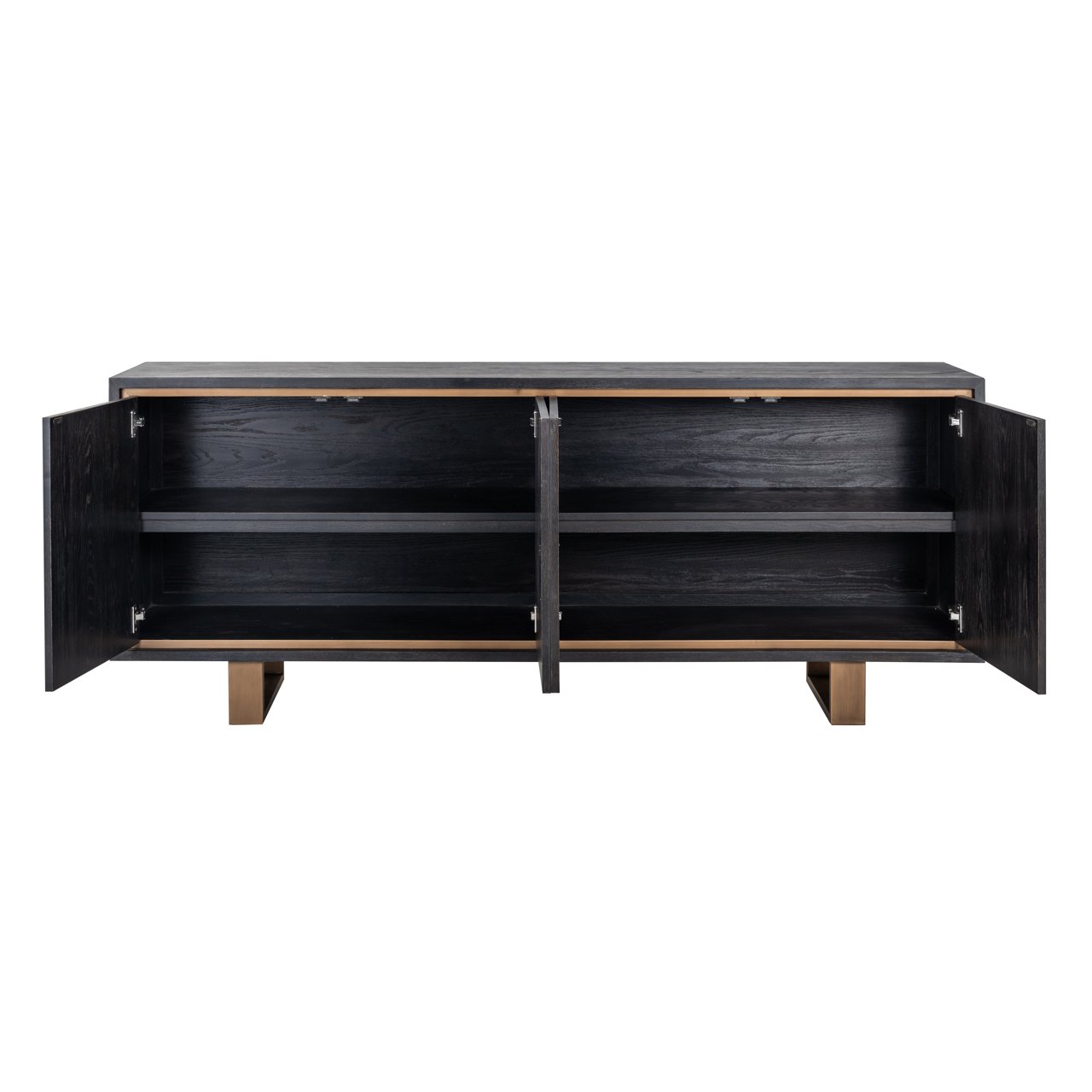 Sideboard Hunter black rustic 
