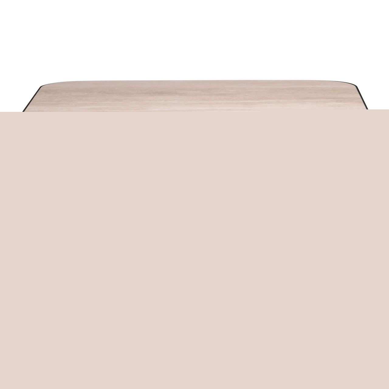 Couchtisch Claridge beige 70x70 (cumulus)