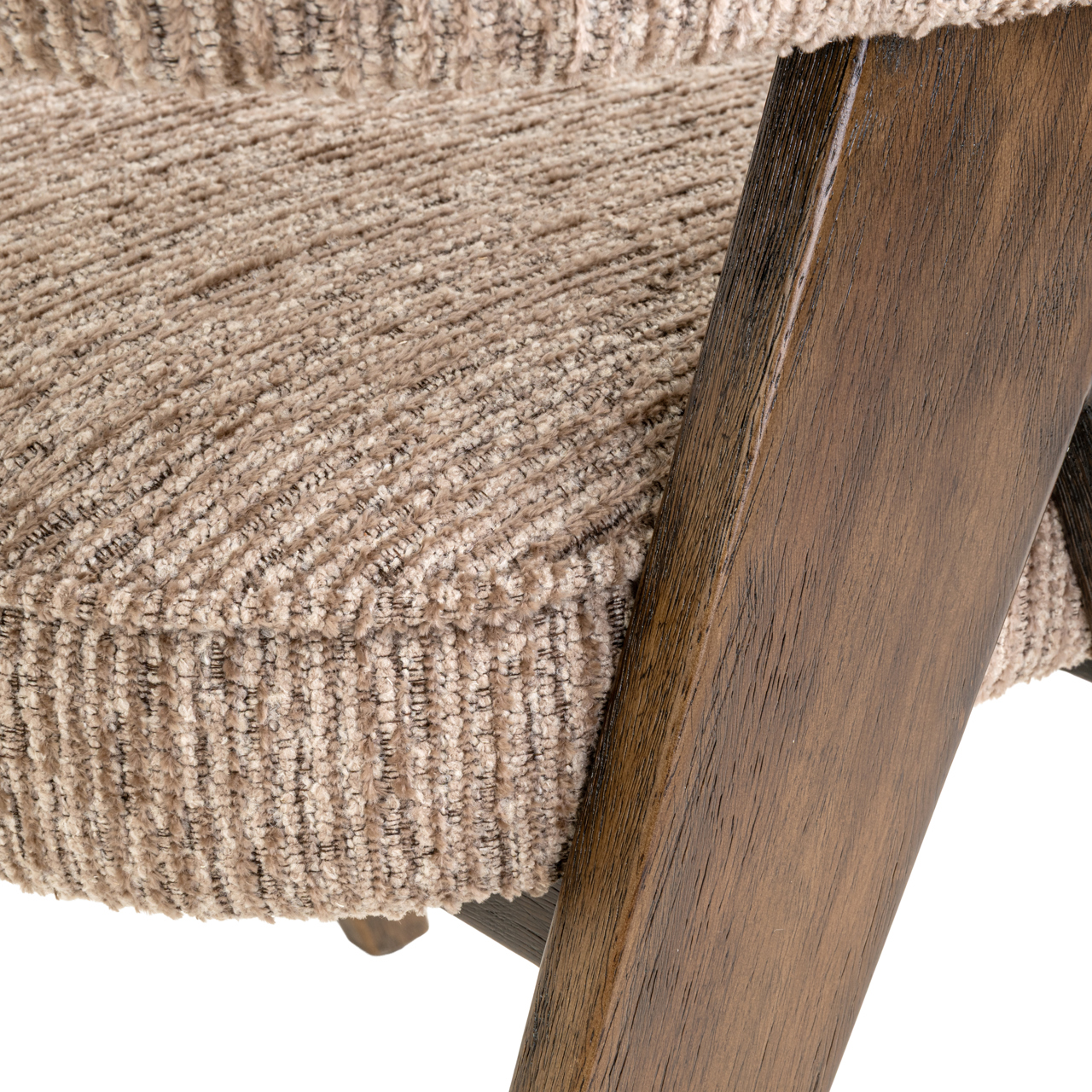 Esszimmerstuhl Mori mocca linear fire retardant